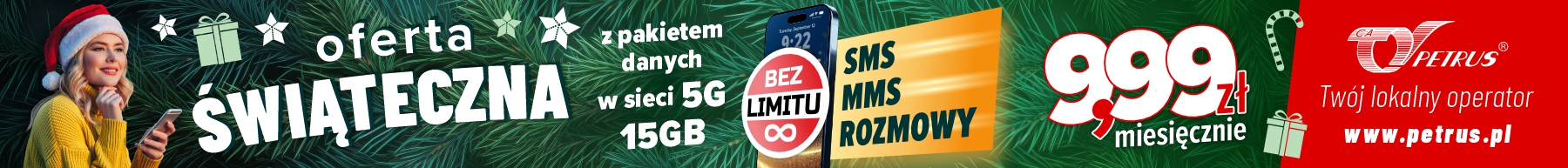 Oferta Świateczna z pakietem danych