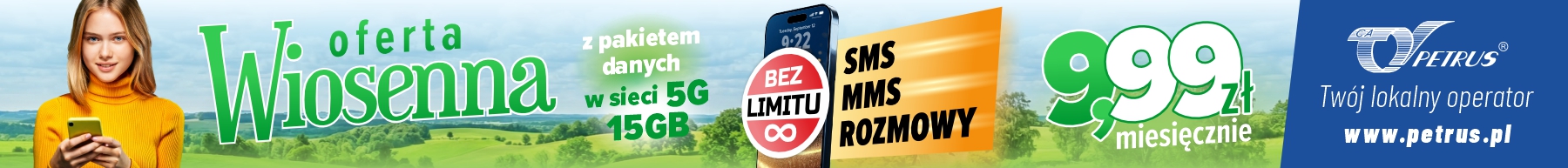 Oferta wiosenna z pakietem danych