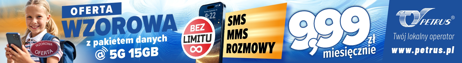 Wzorowa oferta z pakietem danych